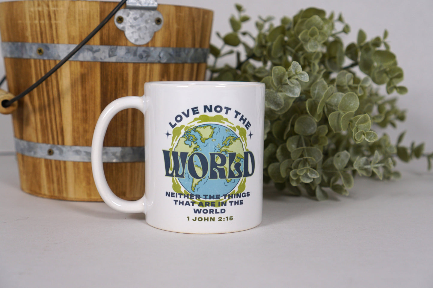 Love not the world mug