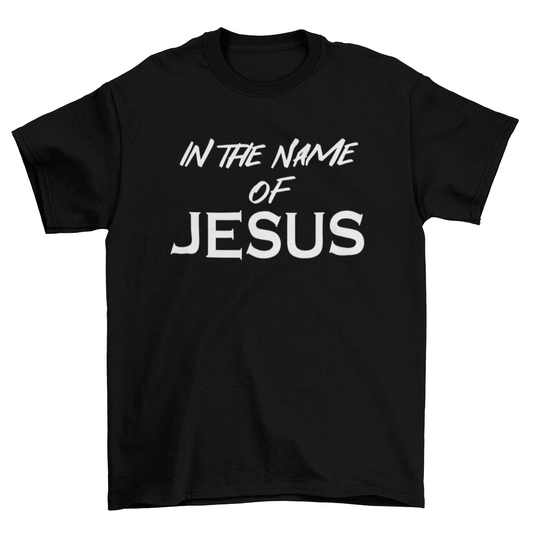in the name of Jesus